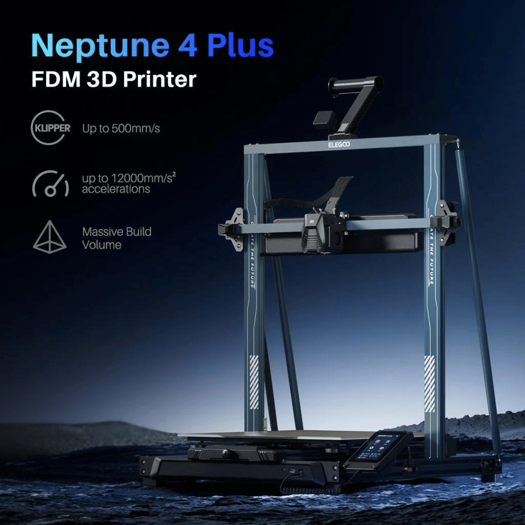 Elegoo Neptune 4 Plus FDM 3D Printer