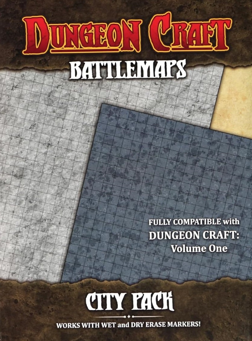 Dungeon Craft Battle Map: City