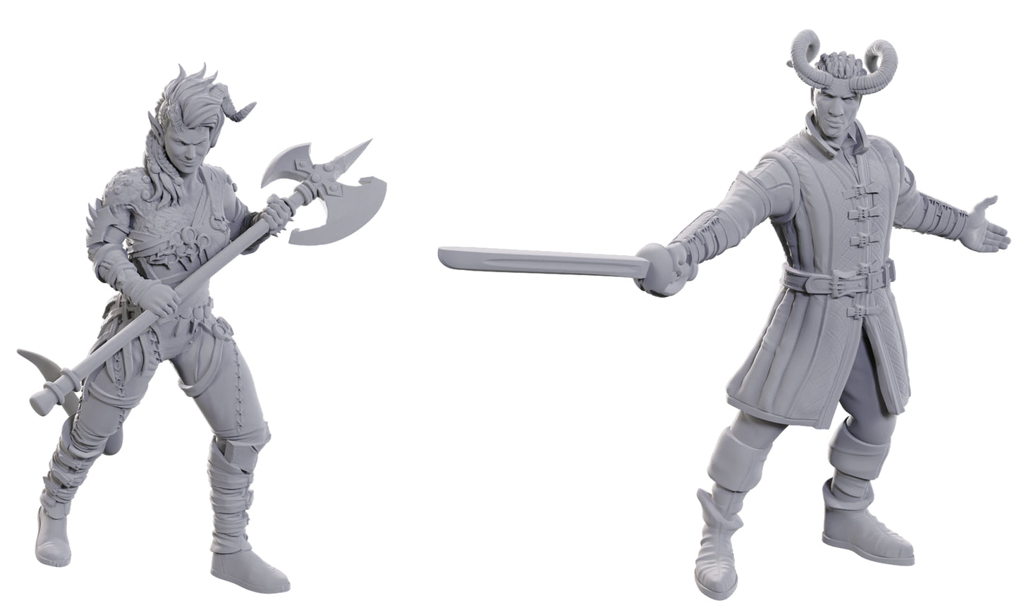 D&D Unpainted Mini - Special Edition Baldur's Gate 3 - Wyll & Karlach