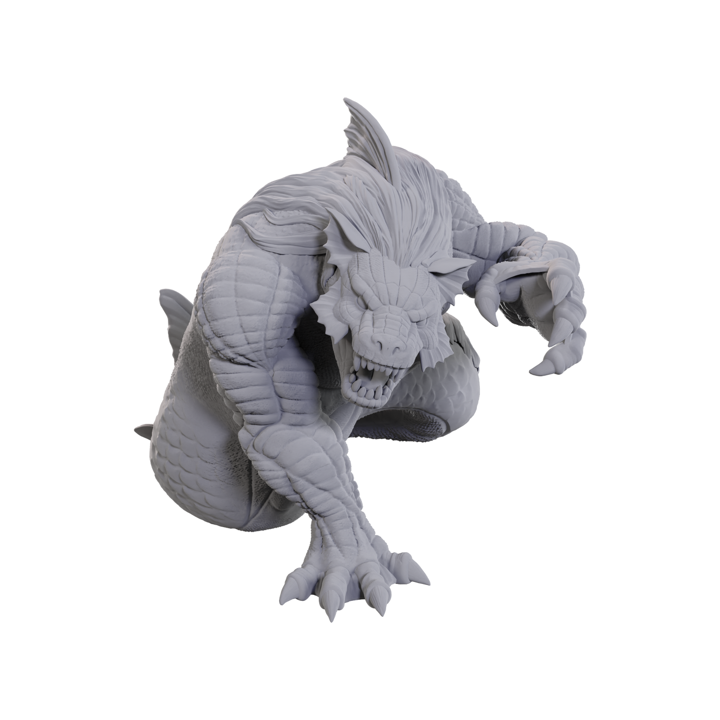 D&D Unpainted Mini - Sea Lion 90115