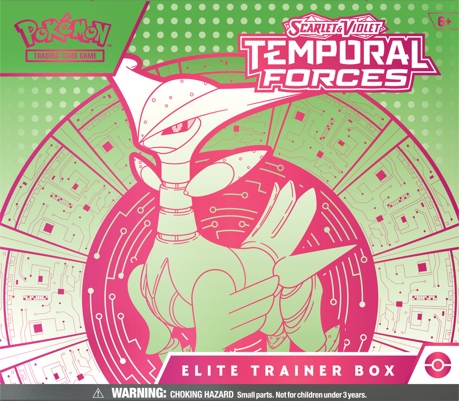 Pokemon Scarlet and Violet Temporal Forces Elite Trainer Box