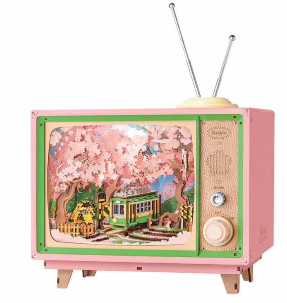 Rolife Sakura Dreamy Tour DIY Music Box 3D Wooden Puzzle - ROEAMT02