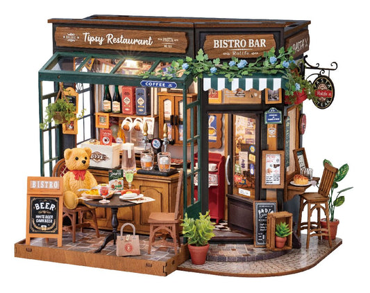 Tipsy Restaurant DIY Miniature House Kit