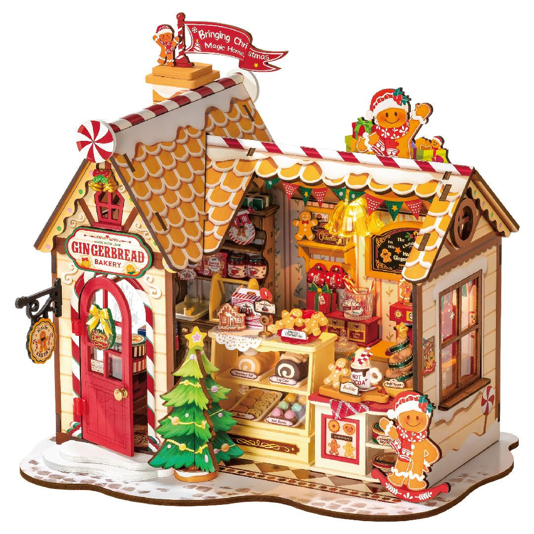 Rolife Gingerbread House DIY Miniature House Kit - ROEDG176