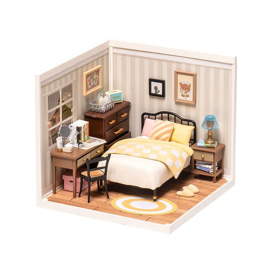 Rolife Sweet Dream Bedroom DIY Plastic Miniature House - ROEDW009