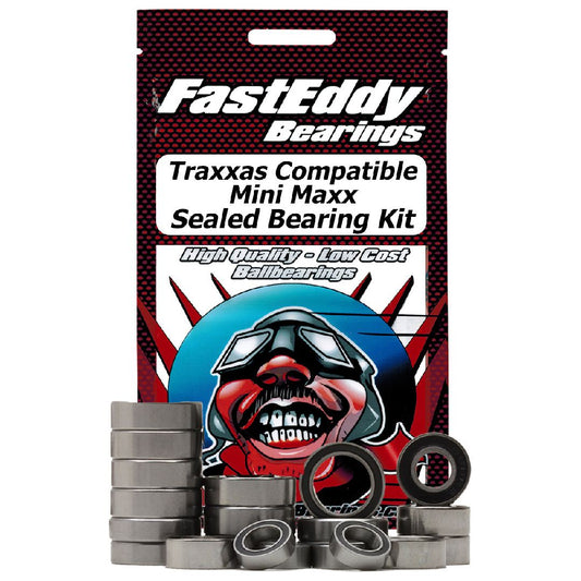 Fast Eddy Traxxas Compatible Mini Maxx Sealed Bearing Kit - TFE9448