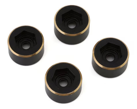 Treal Hobby 1.9" Brass Bead-Lock Wide Wheel Hub Weights (18mm) (4) (40.5g) - TLHTWHEEL-106