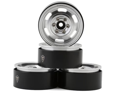 Treal Hobby Type G 1.9" Vintage Wagon Beadlock Wheels (4) (129.5g) - Assorted Colours