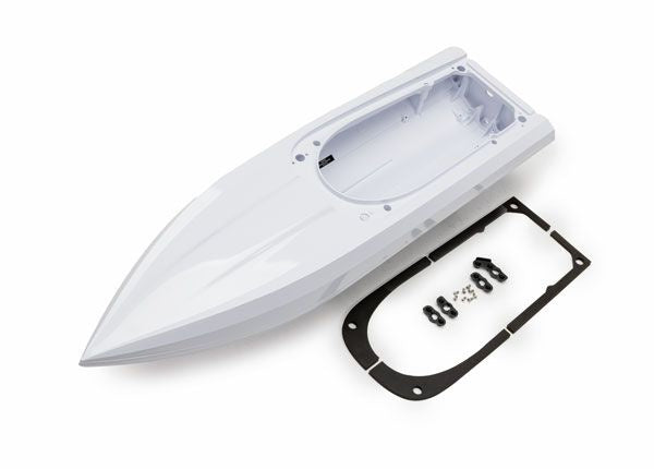 Traxxas Hull, Disruptor, white - TRA10615