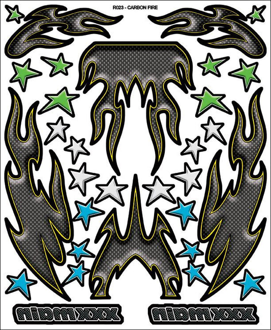 Racing Carbon Fire Internal Graphic