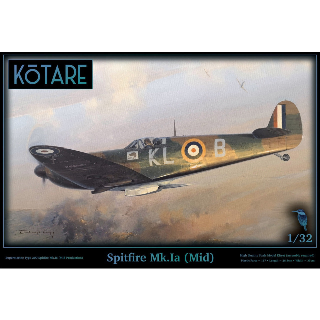 Spitfire Mk.Ia (Mid) 1/32 #K32001 by Kotare