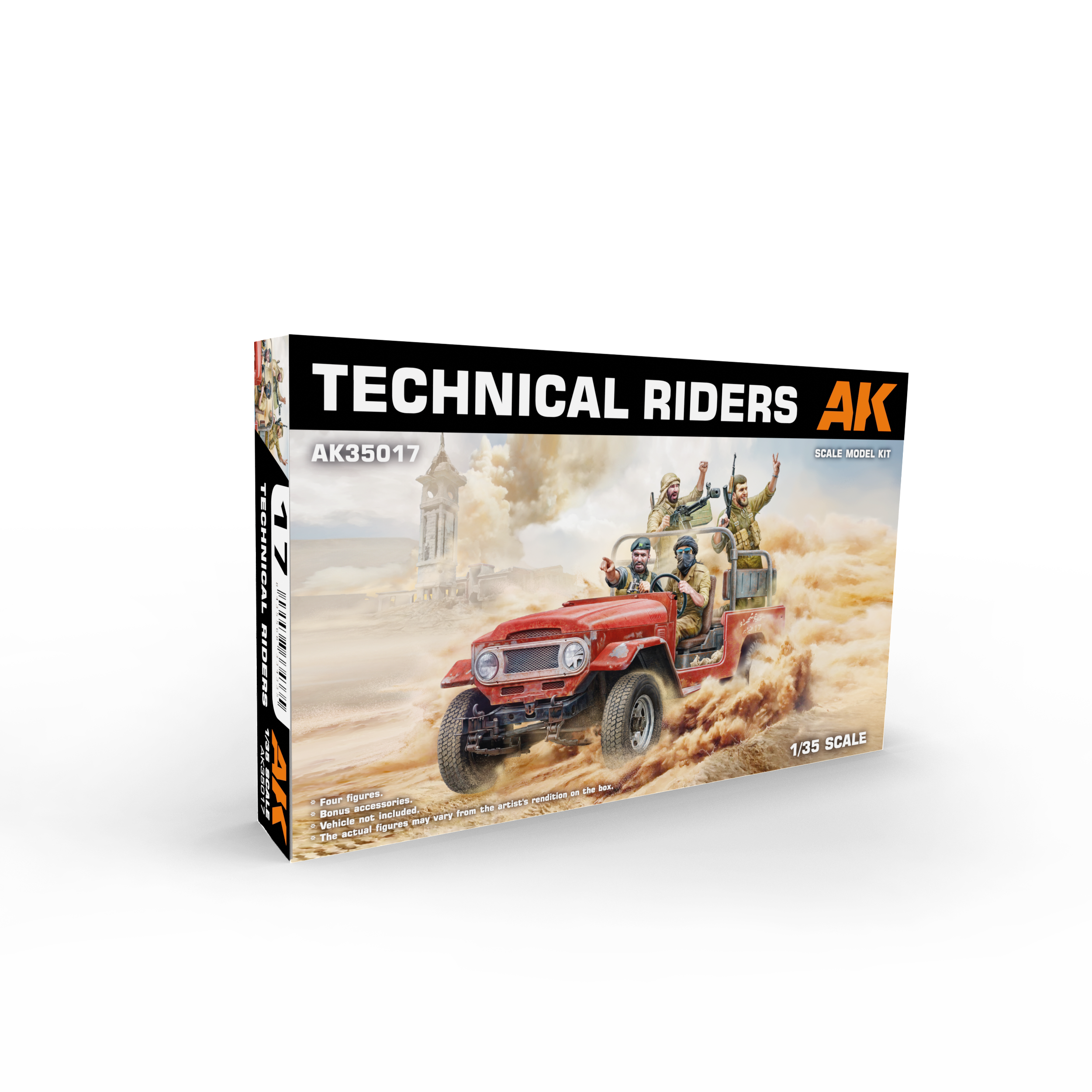 Technical Riders 1/35 #35017 by AK Interactive