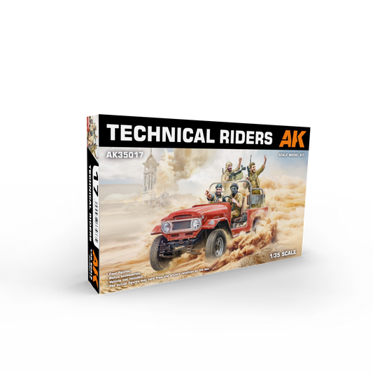 Technical Riders 1/35 #35017 by AK Interactive