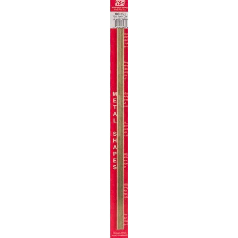 K&S Brass Rectangular Tube - 3/16 x 3/8 KSE8268