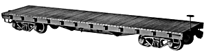 Tichy 40' 50-Ton AC&F Flatcar - Kit #4021