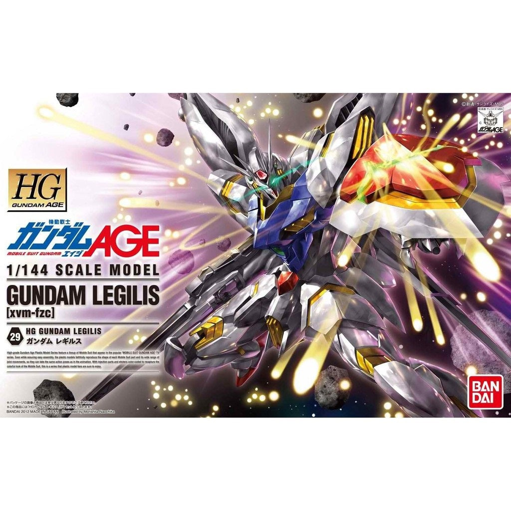 HG 1/144 Gundam AGE #29 xvm-fzc Gundam Legilis #5060370 by Bandai