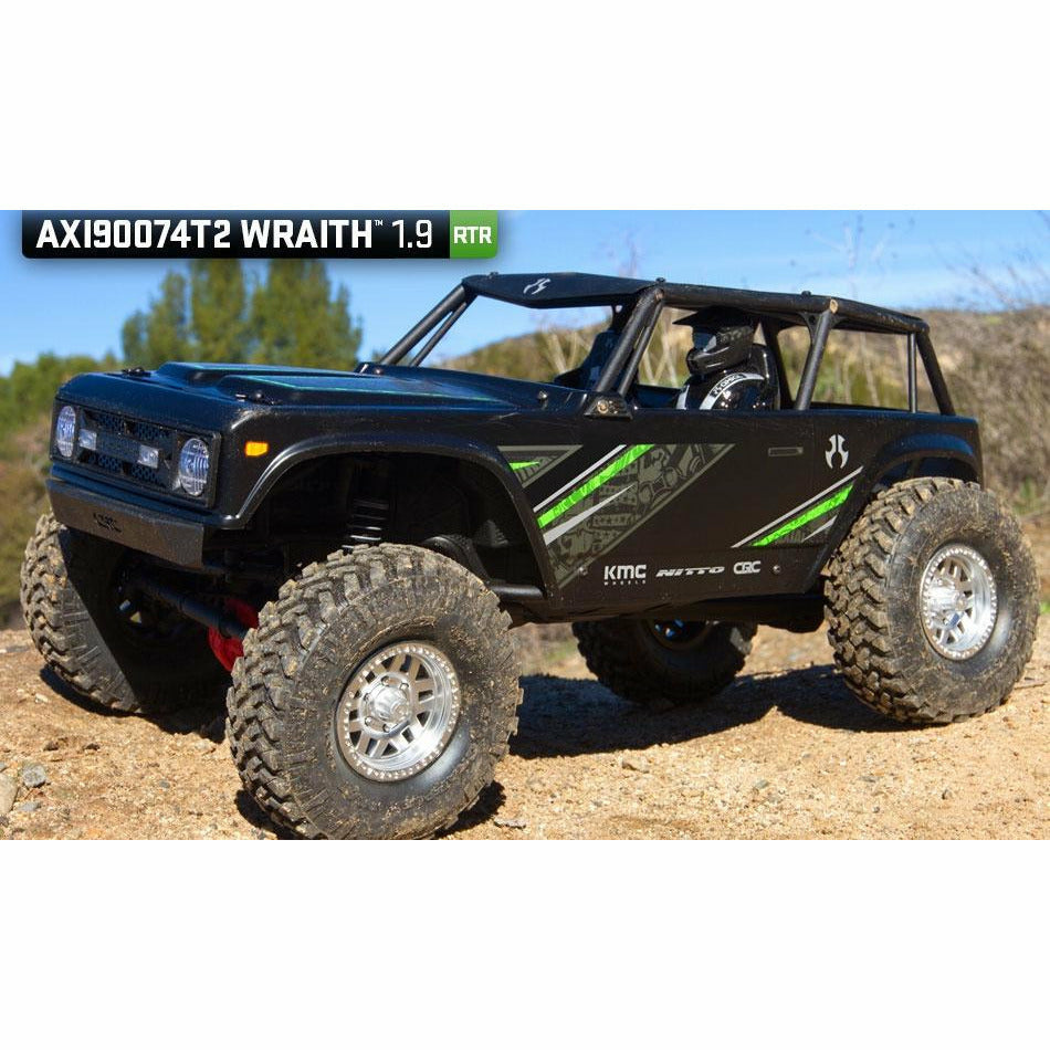 1/10 Axial Wraith 1.9 4WD RTR Black