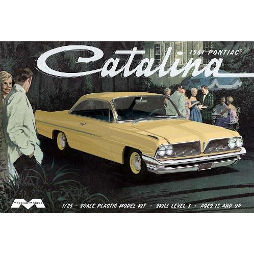 1961 Pontiac Catalina 1/25 by Moebius