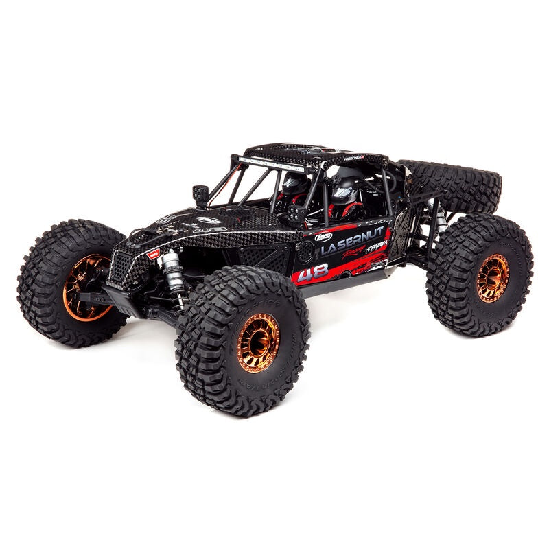Losi 1/10 4WD Rock Racer RTR Brushless Lasernut U4 - Black LOS03028T2