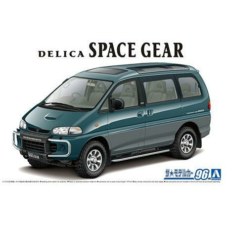 1996 Mitsubishi PE8W Delica Space Gear 1/24 Model Car Kit #06140 by Aoshima