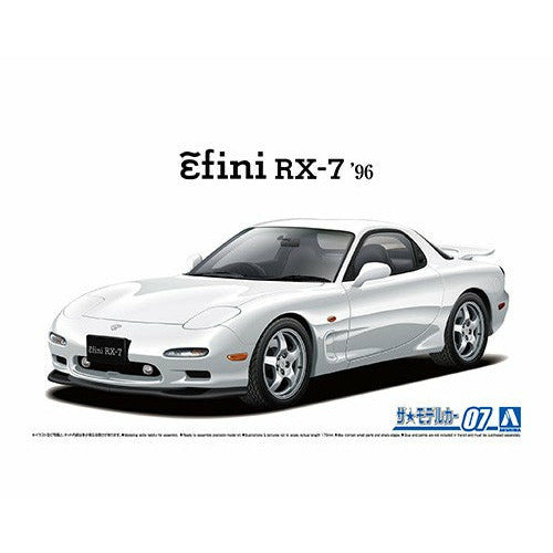 1996 Mazda FD3S RX-7 1/24 Model Car Kit #06127 by Aoshima