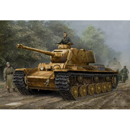 German Pz.Kpfw KV-1 756(r) Tank 1/48 #84818 by Hobby Boss