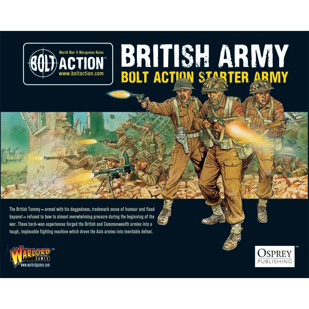 Bolt Action British Starter Army WLG-409911012 by Warlord Games