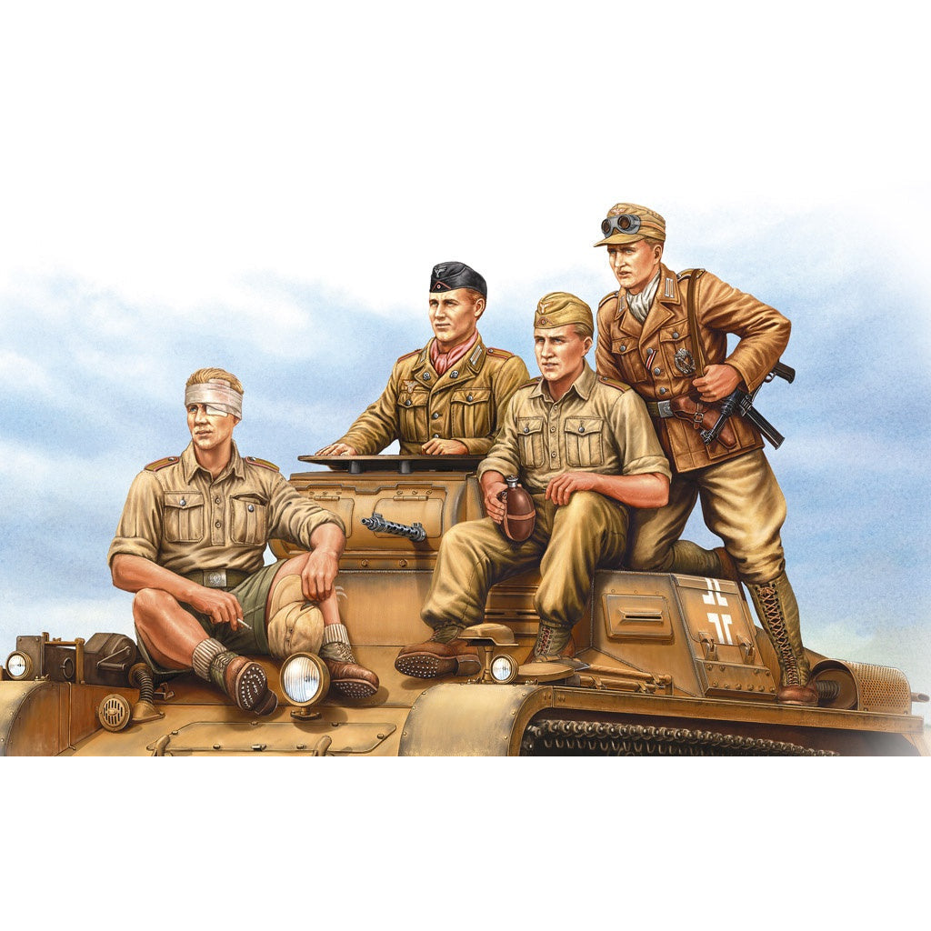 German Tropical Panzer Crew 1/35 #84409 by Hobby Boss