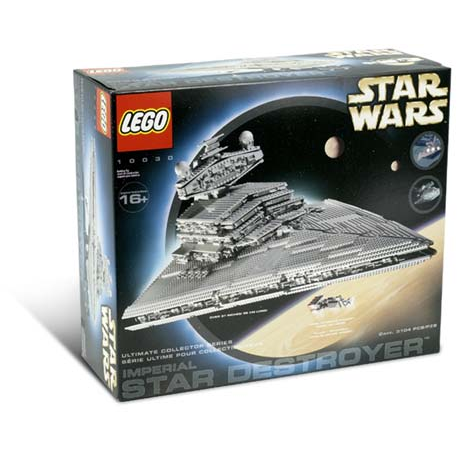 Lego Star Wars: Imperial Star Destroyer - UCS 10030 (Open box but otherwise new. Box has shelfwear and some damage)