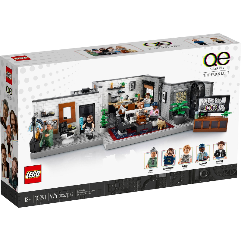 Lego Expert: Queer Eye The Fab 5 Loft 10291