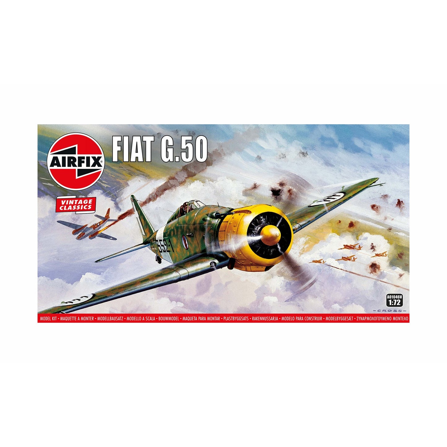 Fiat G50 1/72 #01046V by Airfix