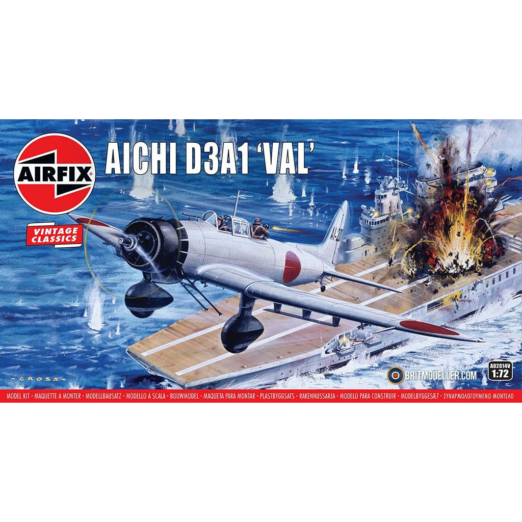 Aichi D3a1 "Val" 1/72 #02014 by Airfix