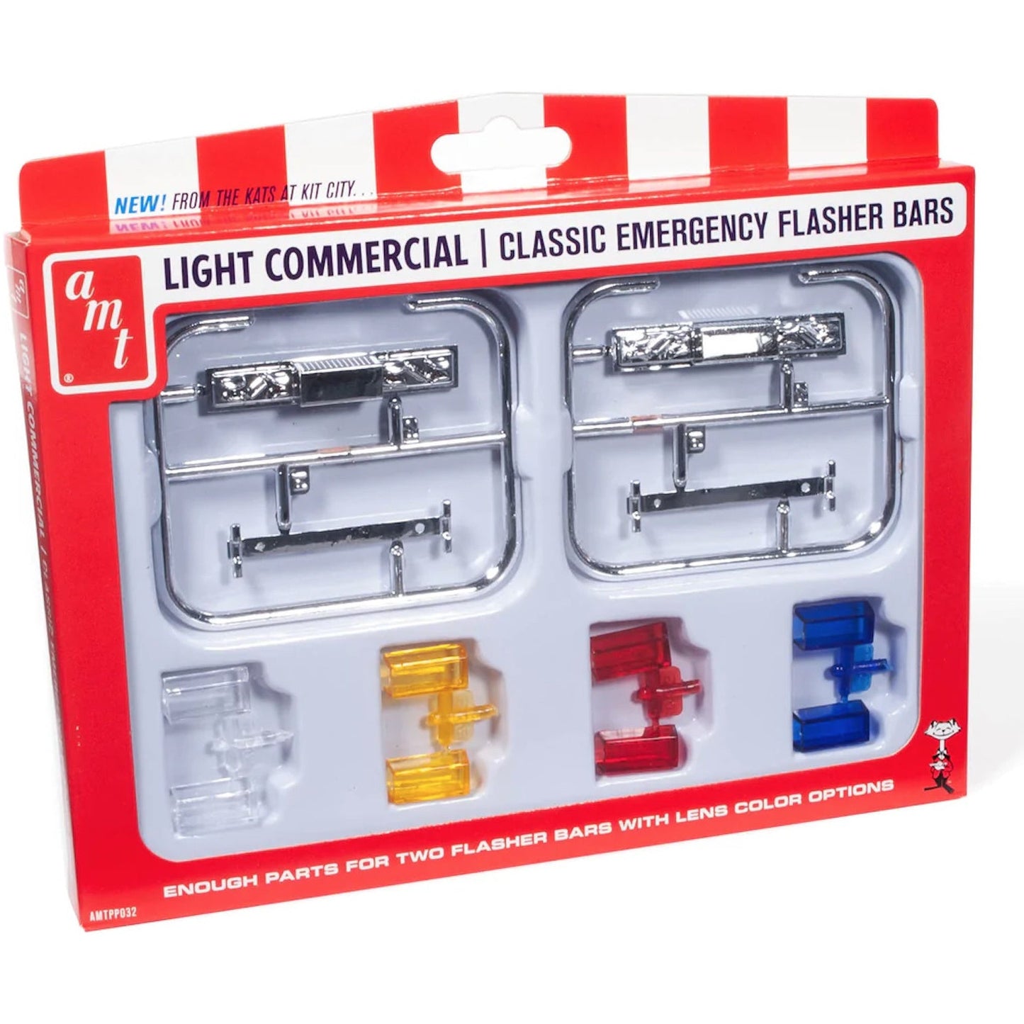 Classic Emergency Flasher Parts Pack 1/25 Car Accessory Model Kit #PP032/24 by AMT