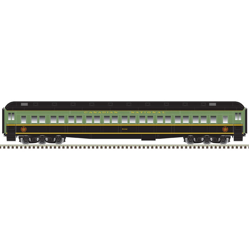 Atlas HO 20006167 Paired Window Coach, Canadian National #5085