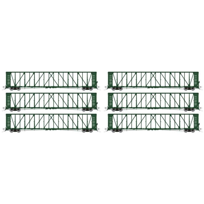 Rapido 174001 HO NSC 73ft Centerbeam Flatcar BC Rail