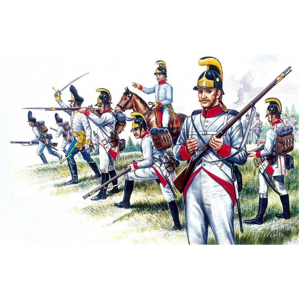Austrian Infantry Napoleonic Wars 1/72 by Italeri