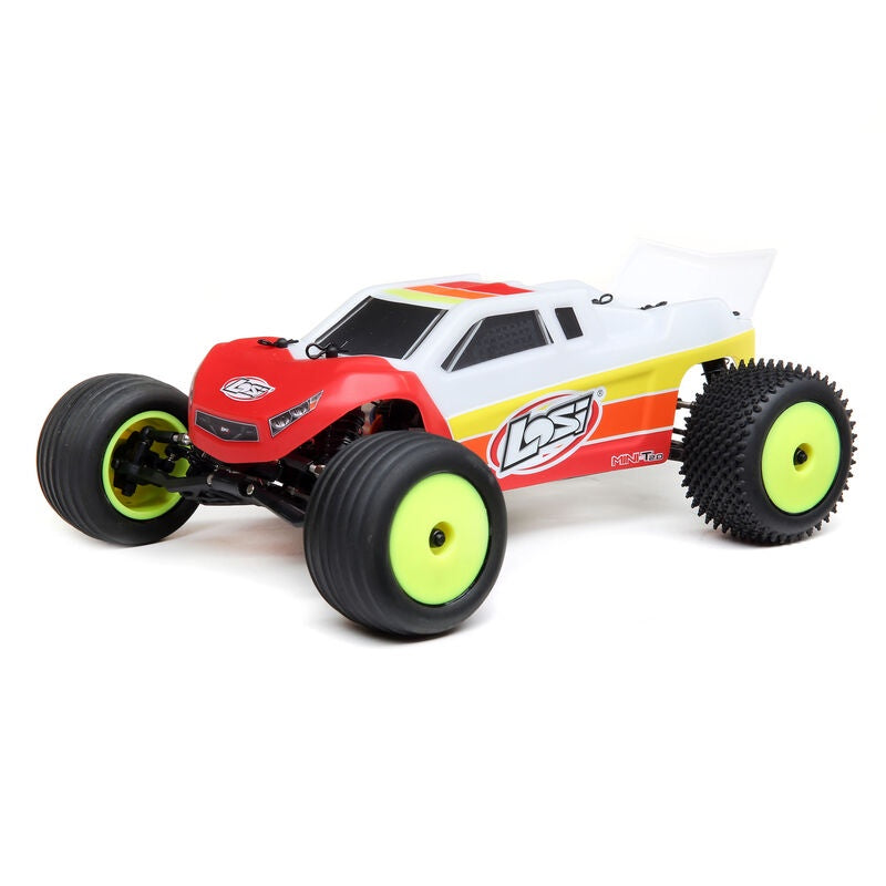 Losi 1/18 2WD Stadium Truck RTR Brushless Mini-T 2.0 - Red LOS01019T1