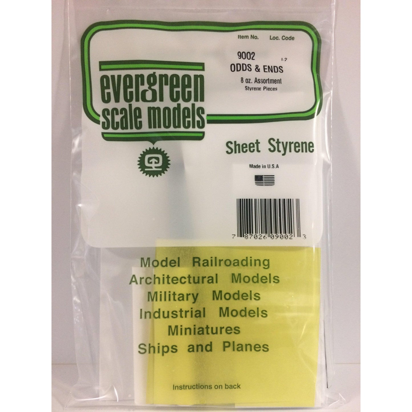 Evergreen #9002 Asst. Bag Odds & Ends