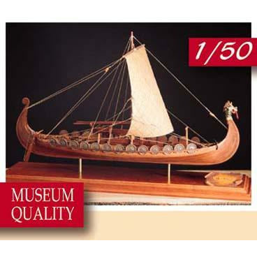 Viking Ship Drakkar 1/50 #1406/01 by Amati