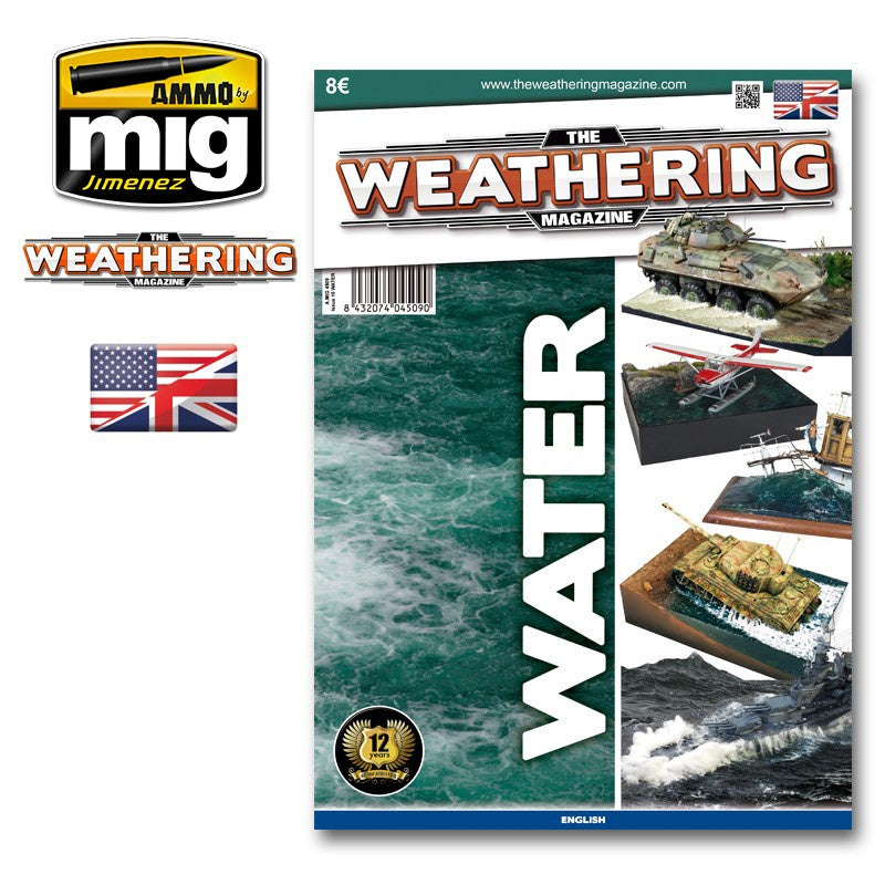 Ammo Mig The Weathering Magazine No 10: Water (English)
