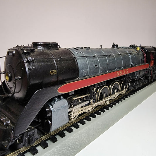 HO scale CPR Selkirk 2-10-4 T-1c Brass Locomotive Factory Painted (Preowned)