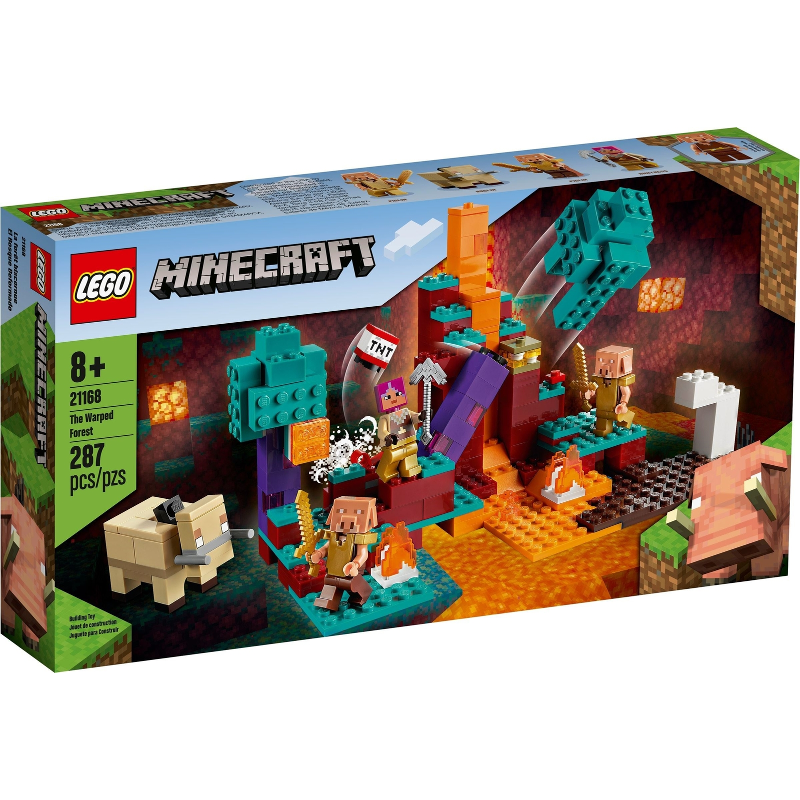 Lego Minecraft The Warped Forest 21168