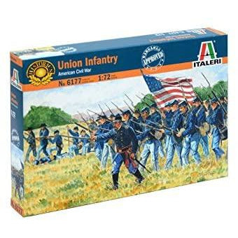 Civil Ware Union Infantry #6177 1/72 by Italeri