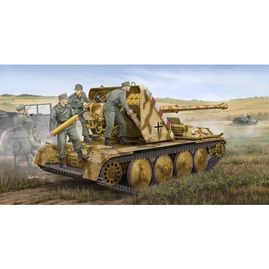 German 8.8cm PAK-43 Waffentrager Self Propelled Gun 1/35 by Trumpeter