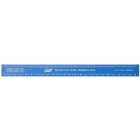 Deluxe Scale Model Reference Ruler by Excel