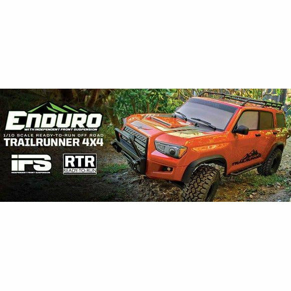 Element RC 1/10 4WD Trailrunner RTR Brushed Enduro Fire - Combo ASC40106C
