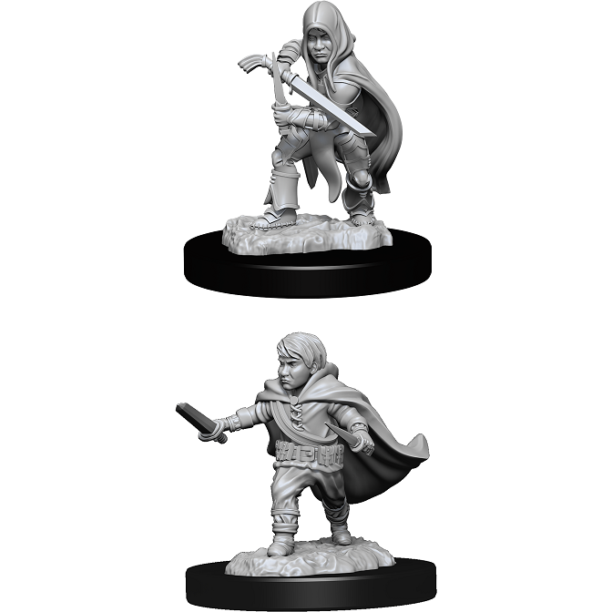 D&D Unpainted Mini - Halfling Rogue 90139