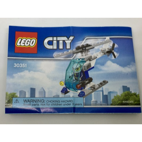 Lego City Polybag Police Helicopter 30351 BC Hobbies