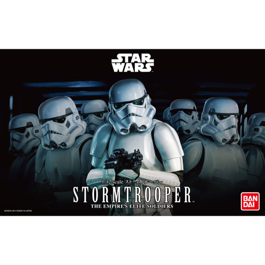 Star Wars Imperial Stormtrooper 1/12 Action Figure Model Kit #5065570 by Bandai