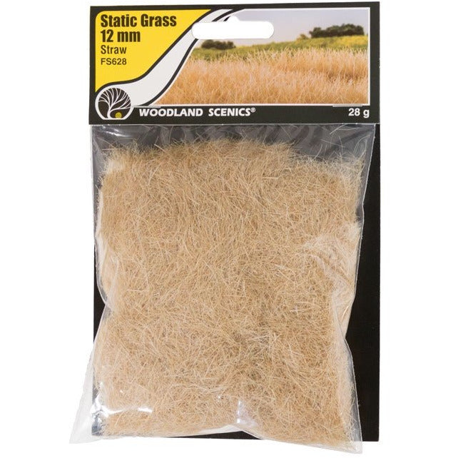 Woodland Scenics Static Grass - 12mm (Straw) WOO628